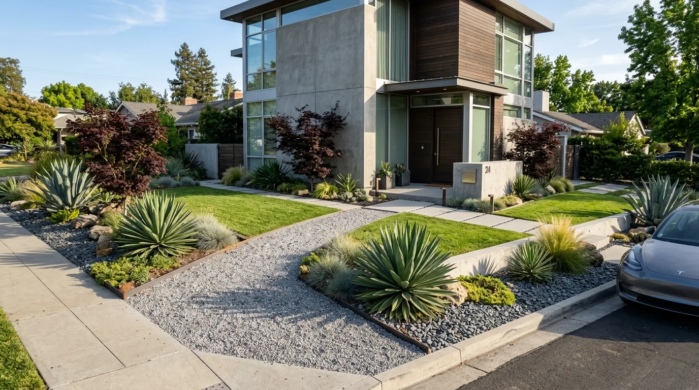 12 Modern Front Yard Landscaping Ideas for Curb Appeal